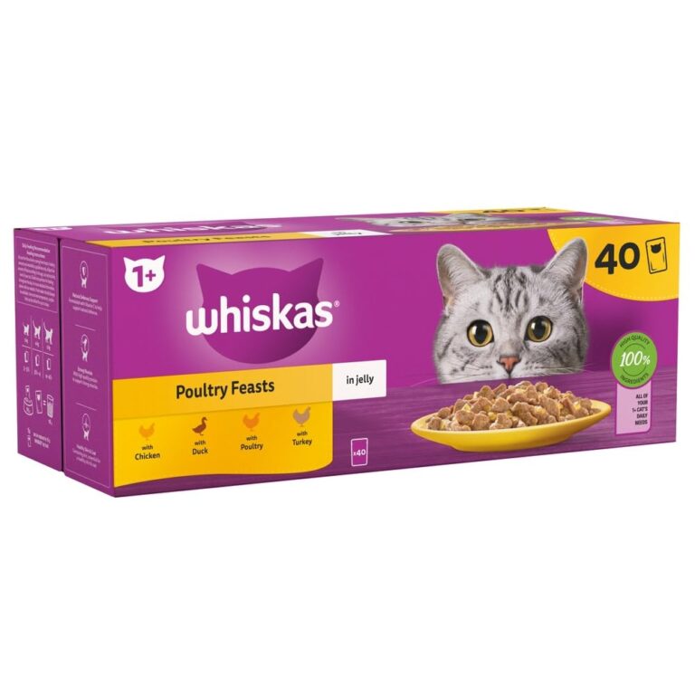 Whiskas Poultry Selection Cat Food Pouches