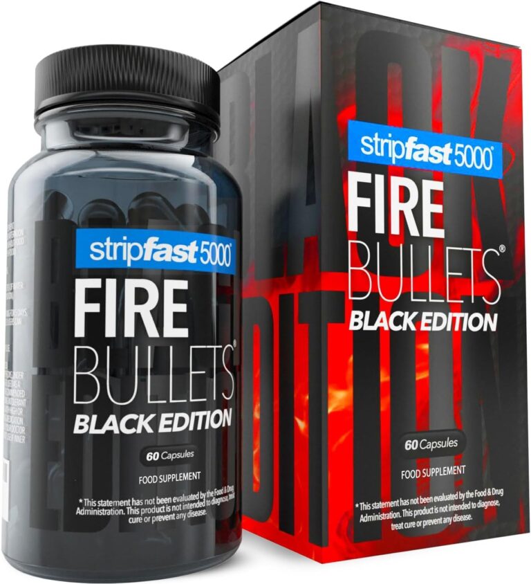 Fire Bullets Black capsule bottle